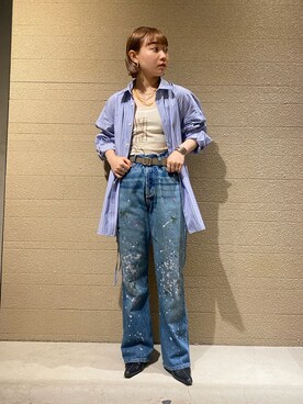 「CLAMP（クランプ）のアイテム」を使った、Dream ch/154cmさん（レディース・154cm）の夏コーディネート