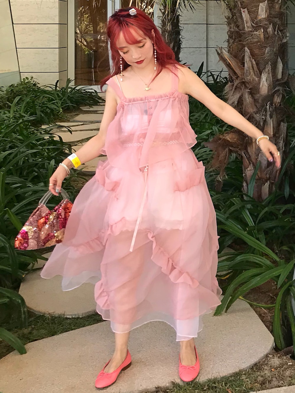 【上品ピンク♡】CHANEL バレリーナ ピンク ガーリー ピンク系 CHANEL(シャネル) バレエシューズ(レディース) - 海外