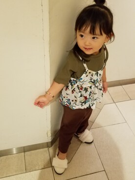 ichic@さん（キッズ・80cm）の秋コーディネート