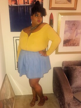 「fall style」｜「アイテム（パンプス）」を使った、Imani Alicia Smithさん（レディース・175cm）の秋コーディネート