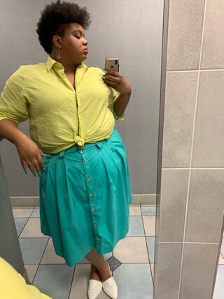 Imani Alicia Smith is wearing thrifted