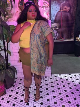 「pashmina」｜Imani Alicia Smithさん（レディース・175cm）の夏コーディネート