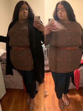 「pattern」｜Imani Alicia Smithさん（レディース・175cm）の秋コーディネート