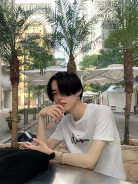 「シンプルおしゃれが好き」｜「アイテム（その他）」を使った、翔貴さん（メンズ・174cm）の夏コーディネート