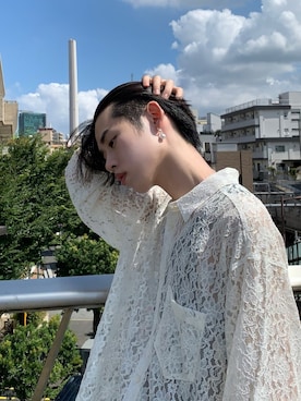 「シンプルおしゃれが好き」｜「アイテム（その他）」を使った、翔貴さん（メンズ・174cm）の夏コーディネート