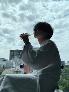 「部屋着」｜「アイテム（その他）」を使った、翔貴さん（メンズ・174cm）の秋コーディネート