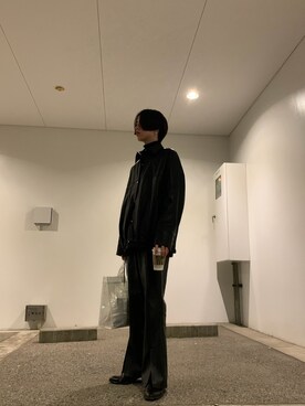 「LEANN（リーン）のアイテム」を使った、翔貴さん（メンズ・174cm）の冬コーディネート