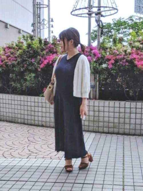 りんご ぽっちゃりコーデ Mila Owenのワンピースを使ったコーディネート Wear