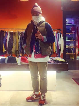 「PENFIELD USA（ペンフィールドユーエスエー）のアイテム（ジャケット/アウター）」を使った、guwaさん（メンズ・172cm）の冬コーディネート