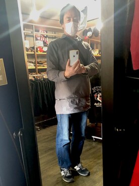 「Ranch standard（ランチスタンダード）のアイテム」を使った、kohshi77(相互フォロー)さん（メンズ・173cm）の春コーディネート