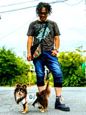 犬の散歩 の人気ファッションコーディネート 季節 6月 8月 Wear