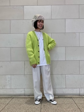 「INFIELDER DESIGN（インフィールダーデザイン）のアイテム」を使った、okamotoさん（レディース・159cm）の冬コーディネート