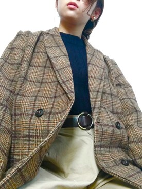 ◎さん(レディース・153cm)の秋コーディネート
