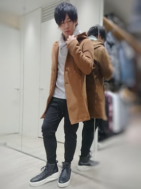 KUBOさん（メンズ・168cm）の冬コーディネート