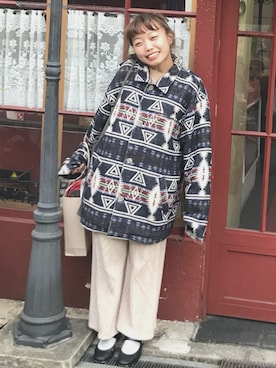 「LILY BROWN（リリーブラウン）のアイテム（その他シューズ）」を使った、serikaさん（レディース・166cm）の春コーディネート