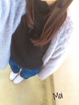「アイテム（ピアス（両耳用））」を使った、moiさん（レディース・156cm・30代）の春コーディネート