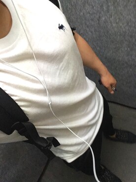 「NIKE SPORTSWEAR（ナイキスポーツウェアー）のアイテム（その他パンツ）」を使った、ｳﾙﾄﾗﾏﾝさん（メンズ・165cm）の春コーディネート