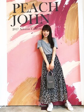 「フレイアイディー」｜布川桃花さん（レディース・165cm）の秋コーディネート
