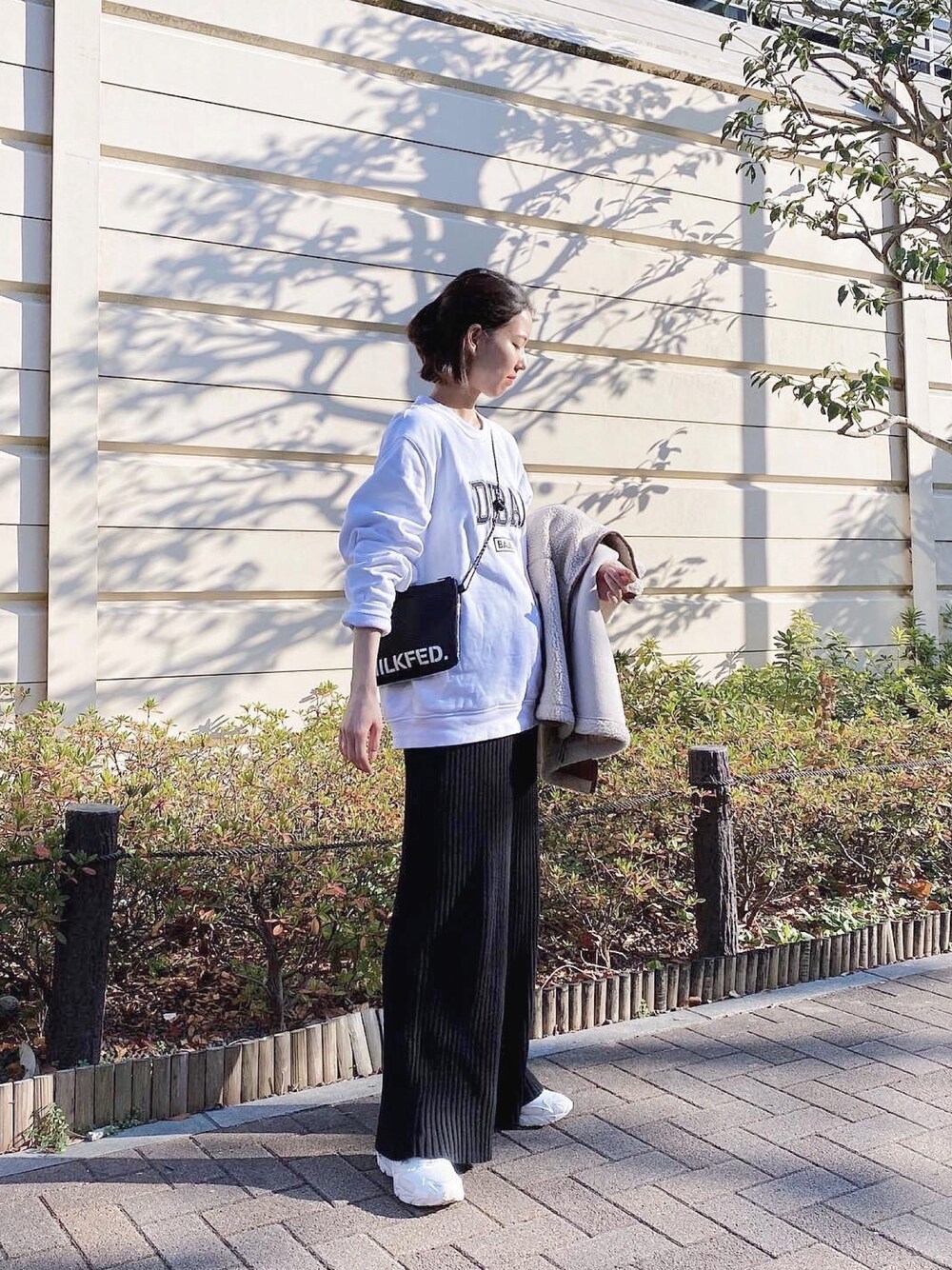 BALR. スウェット セットアップ【L】ブラック ストリート 古着コーデ BALR.のスウェットを使ったレディース人気ファッションコーディネート