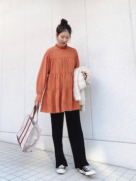 布川桃花さんのコーディネート