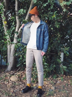 罐頭さん（メンズ・178cm）の冬コーディネート