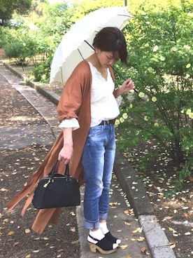 koz.25さん（レディース・159cm）の春コーディネート