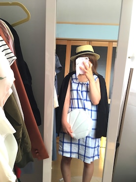 藤木 星姫さん(レディース・153cm)の夏コーディネート