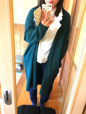 藤木 星姫さん（レディース・153cm）の冬コーディネート