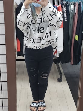 「abcd（ナシ）のアイテム（パンツ）」を使った、かなさん（レディース・145cm）の秋コーディネート