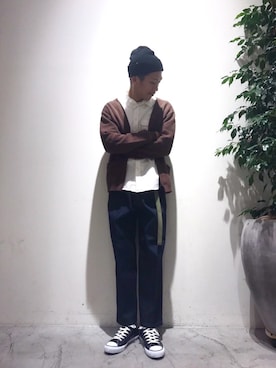 ユート・ナカムラさん（メンズ・181cm）の秋コーディネート