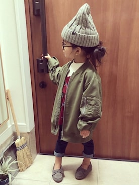 rioppuchanさん（キッズ・90cm）の秋コーディネート