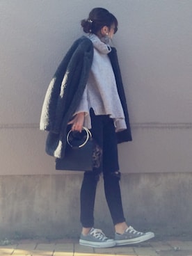 おまゆさん（レディース・156cm）の冬コーディネート