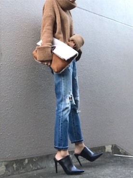 おまゆさん（レディース・156cm）の冬コーディネート