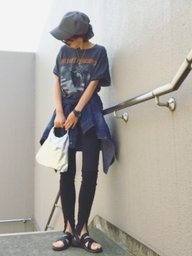 おまゆさん（レディース・156cm）の春コーディネート