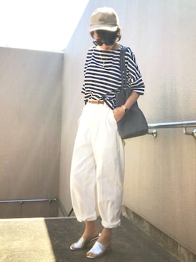 おまゆさん（レディース・156cm）の春コーディネート