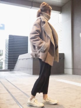 おまゆさん(レディース・154cm)の冬コーディネート