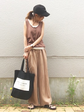 おまゆさん（レディース・154cm）の春コーディネート