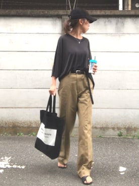 おまゆさん（レディース・154cm）の夏コーディネート