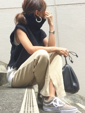 おまゆさん（レディース・154cm）の秋コーディネート