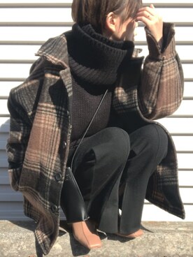 おまゆさん（レディース・154cm）の冬コーディネート