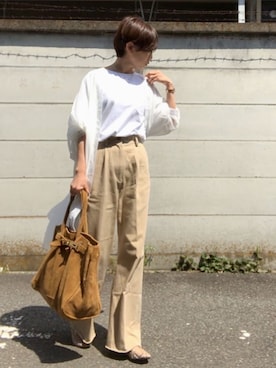 おまゆさん（レディース・154cm）の春コーディネート