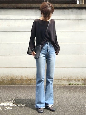 おまゆさん（レディース・154cm）の春コーディネート