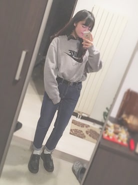 yさん（レディース・156cm）の冬コーディネート