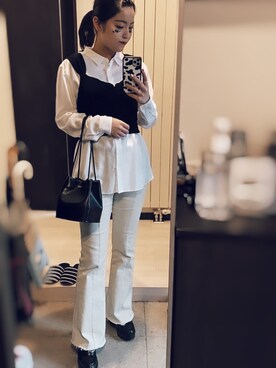 yさん（レディース・156cm）の春コーディネート