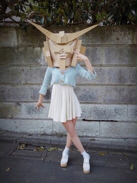 「※me couture（ミークチュール）のアイテム」を使った、ダンダムちゃんさん（レディース・160cm）の春コーディネート