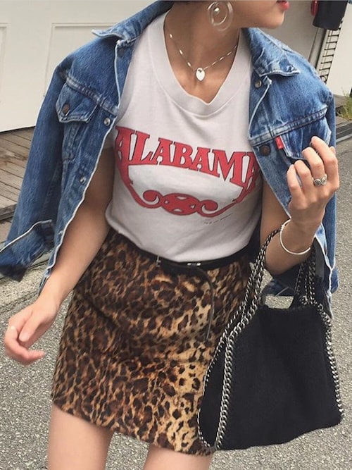 尾藤千穂さんの（VINTAGE）を使ったコーディネート