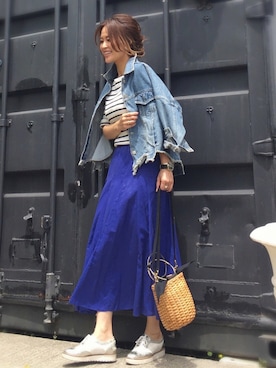 chi--さん（レディース・161cm）の春コーディネート