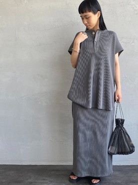 Uさん（レディース・156cm）の夏コーディネート