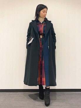 REDYAZEL（レディアゼル）のチェスターコートを使った人気ファッション