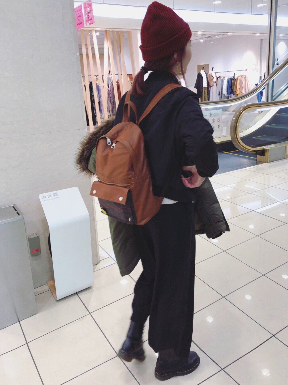 「black、MA-1、street、STYLE、white、Dr.Martens、niko and ...、WEARBOOKエントリー、girl、着物」｜「ONLYのアイテム（その他アウター、ブラック系）」を使った、turturleeさん（レディース・160cm）の冬コーディネートの1枚目の写真